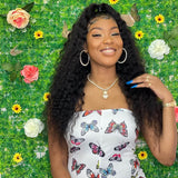 Deep Wave 13X4 Lace Frontal Wig 4X4 Lace Closure Human Hair Wig With Natural Hairline