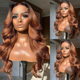 Ombre Lace Front Wig Human Hair 4x4 13x4 Body Wave Colored Wigs