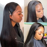 5x5 Straight Lace Front Wigs Natural Hairline Human Hair Wig
