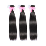 Ayoge Bundles Hair Straight 3 Bundles Brazilian Human Hair Weaving