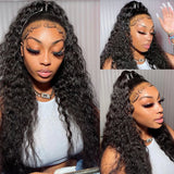 Deep Wave Curly Hair HD Lace Wigs Deep Wave HD Lace Frontal Wigs