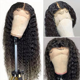 Deep Wave Curly Hair HD Lace Wigs Transparent Lace Frontal Wigs