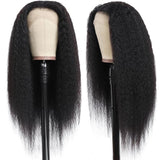 Kinky Straight Lace Front Wigs 13x4 4x4 Human Hair Wigs Brazilian Yaki Straight Lace Closure Wig For Women